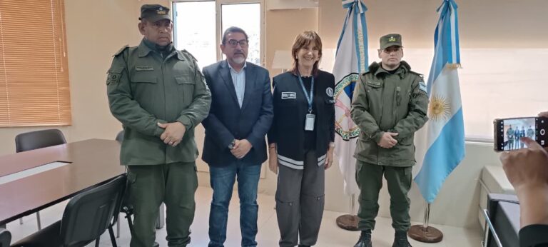 REUNIÓN EN LA QUIACA; ARTICULACIÓN ENTRE NACIÓN, MUNICIPIO Y GENDARMERÍA PARA FORTALECER LA SEGURIDAD FRONTERIZA