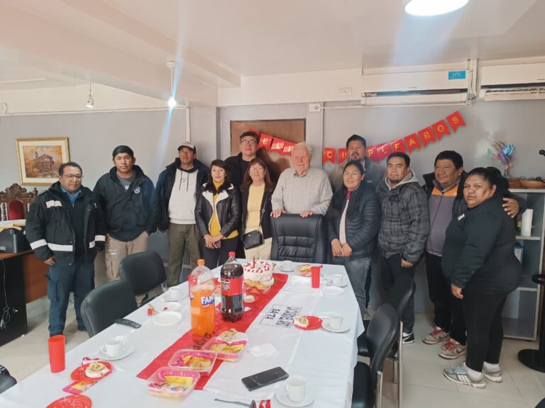 EL MUNICIPIO DE LA QUIACA HOMENAJEÓ AL PADRE ANIBAL ZILLI EN SU CUMPLEAÑOS