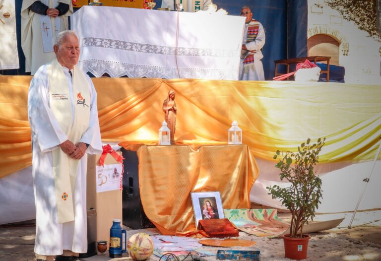GRAN AVANCE EN LA CONSTRUCCIÓN DE LA CAPILLA DE RUTA 5