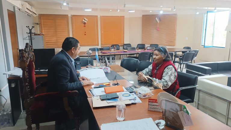 VECINA SOLICITA INTERVENCIÓN MUNICIPAL POR UN TERRENO EXPROPIADO EN LA QUIACA VIEJA