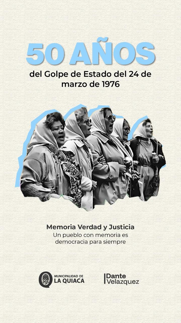 DÍA DE LA MEMORIA POR LA VERDAD Y LA JUSTICIA