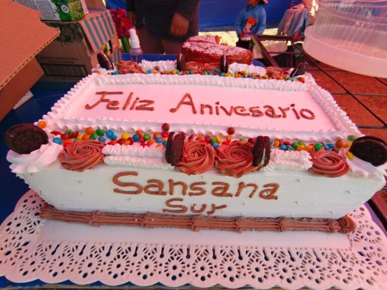 SANSANA SUR CELEBRÓ SU ANIVERSARIO CON ACOMPAÑAMIENTO MUNICIPAL Y PROYECCIÓN DE FUTURO