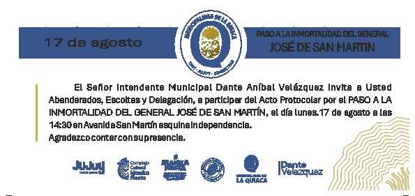 LA QUIACA SE PREPARA PARA CONMEMORAR DOS FECHAS HISTÓRICAS EN AGOSTO