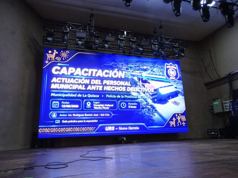 CAPACITACIÓN PARA FORTALECER LA SEGURIDAD Y LA ACTUACIÓN DEL PERSONAL MUNICIPAL