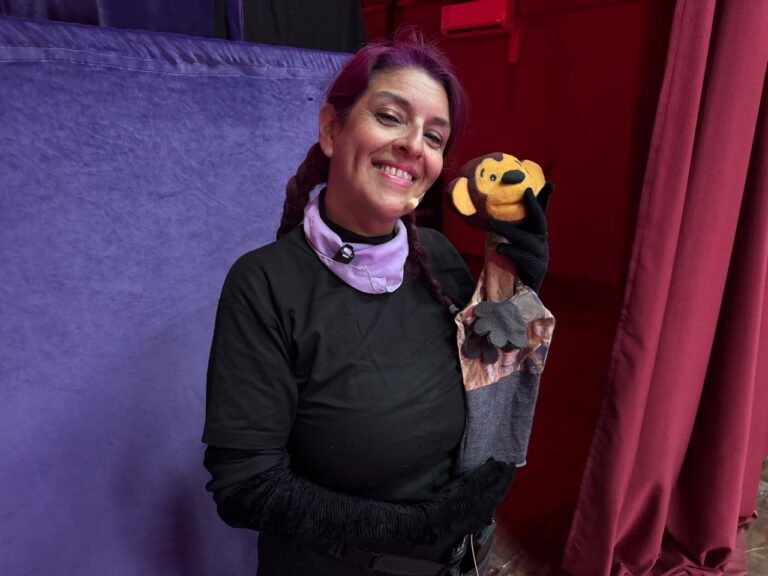 LA QUIACA RECIBIÓ A LA COMPAÑÍA LA PUROLÍO TÍTERES EN EL COMPLEJO CULTURAL