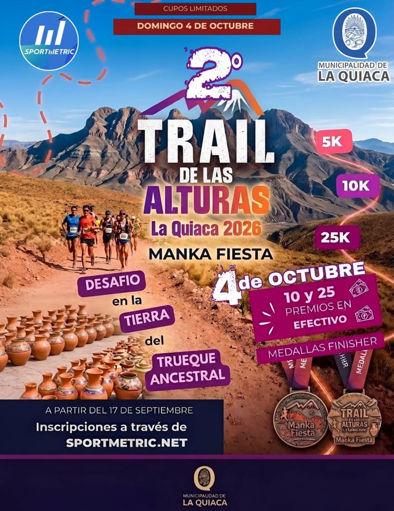 LA QUIACA SE PREPARA PARA LA SEGUNDA EDICIÓN DEL TRAIL DE LAS ALTURAS – EDICIÓN MANKA FIESTA