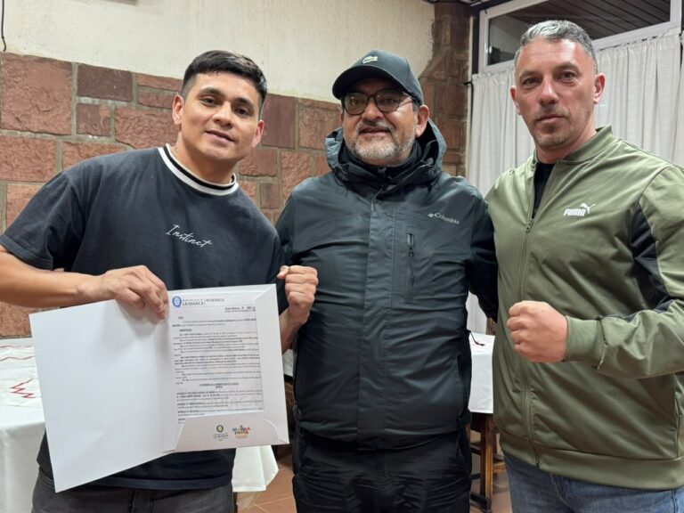 FABIÁN MAIDANA FUE DECLARADO HUÉSPED DE HONOR DE LA QUIACA