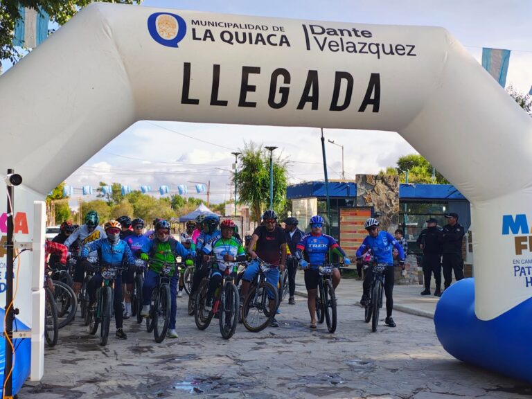 LA GESTIÓN DE DANTE VELAZQUEZ IMPULSA UNA NUEVA EDICIÓN DEL MTB DE LAS ALTURAS EN LA QUIACA
