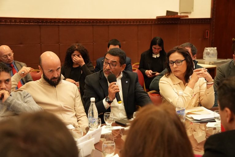 DANTE VELAZQUEZ PUSO EN AGENDA EL RECLAMO DE LA PUNA POR UNA DISTRIBUCIÓN MÁS FEDERAL DE LOS RECURSOS
