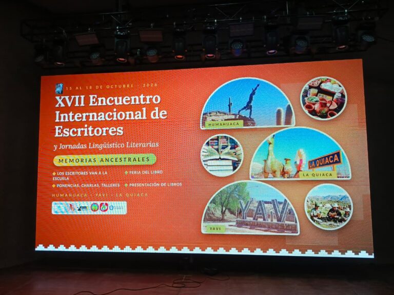 XVII ENCUENTRO INTERNACIONAL DE ESCRITORES: LA QUIACA CELEBRA Y FORTALECE SU IDENTIDAD CULTURAL